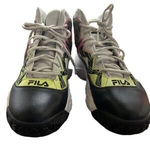 FILA MB MULTICOLORED JAMAL‎ MASHBURN RETRO BASKETBALL SHOES SIZE 12
